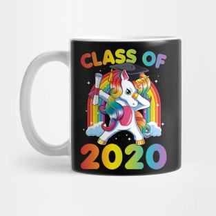 Dabbing Unicorn Class Of 2020 Graduation Gift Mug